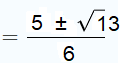 formula general