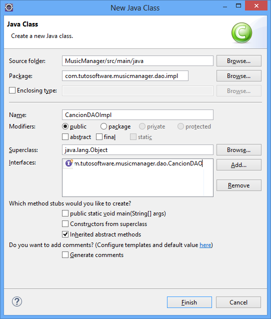 hibernate project