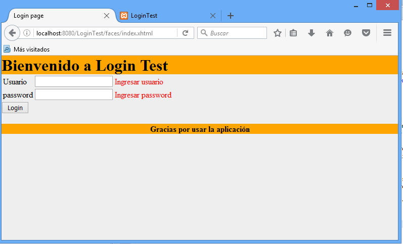Login Test