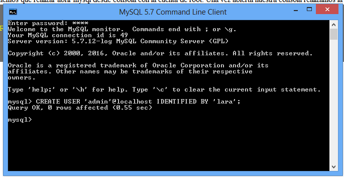 mysql project