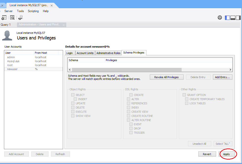mysql project