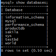 mysql project