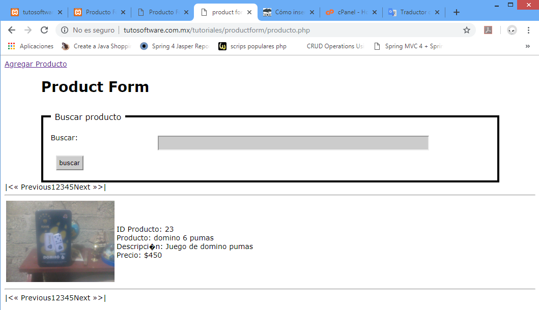 prodcutform project